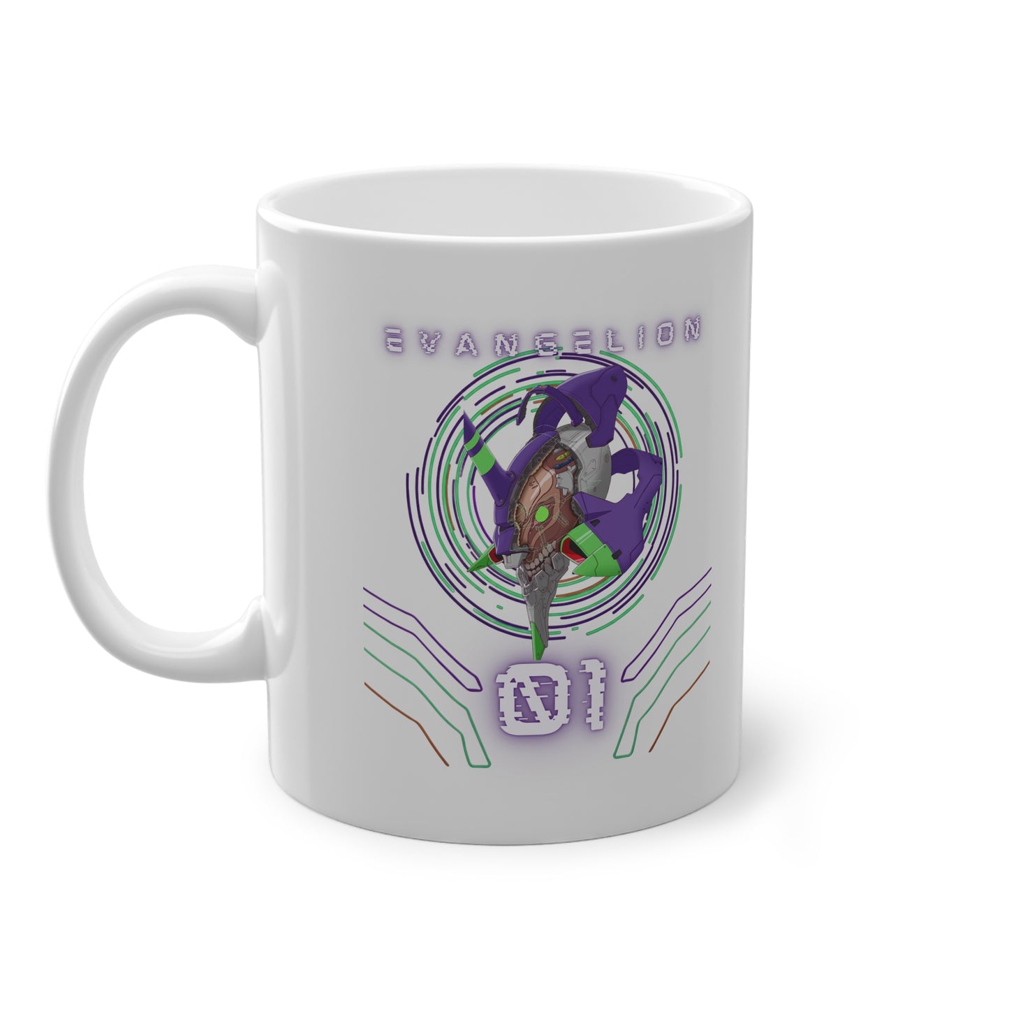 Neon Genesis Evangelion Mug - Blueprint Eva-01