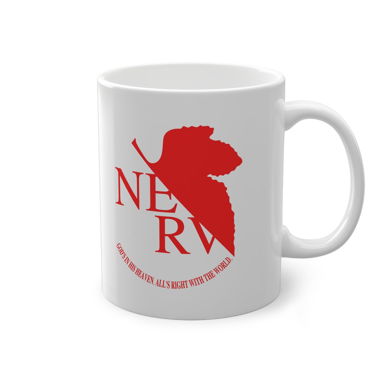 Neon Genesis Evangelion Mug - NERV Inspired design