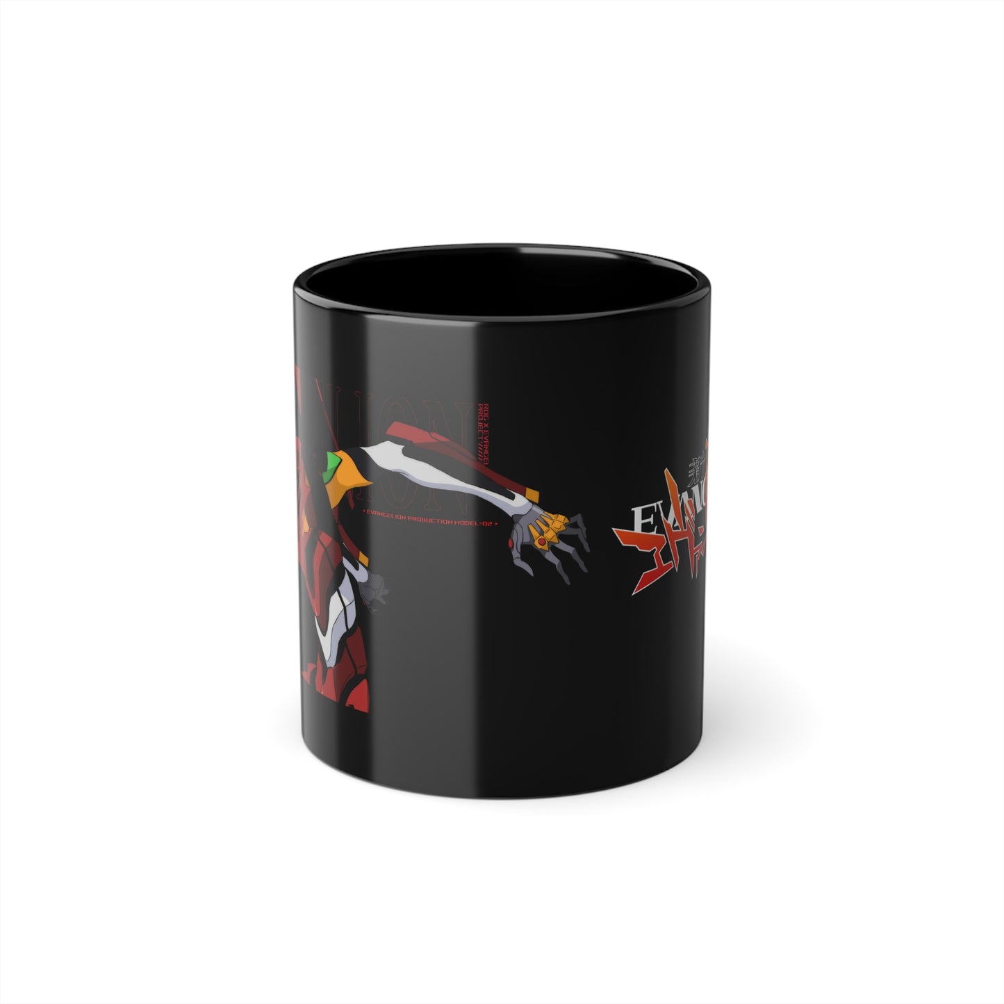 Neon Genesis Evangelion Mug - Eva-02 (Black)