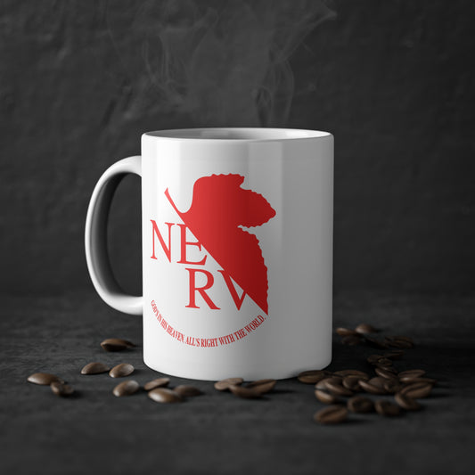Neon Genesis Evangelion Mug - NERV Inspired design