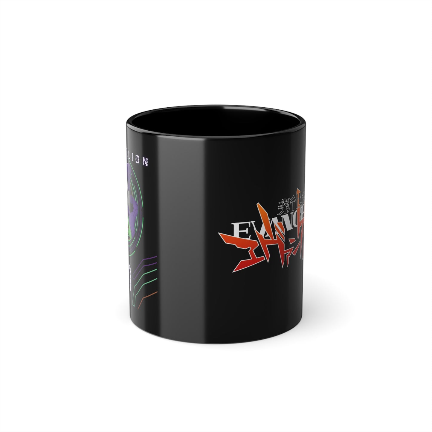 Neon Genesis Evangelion Mug - Blueprint Eva-01 (Black)