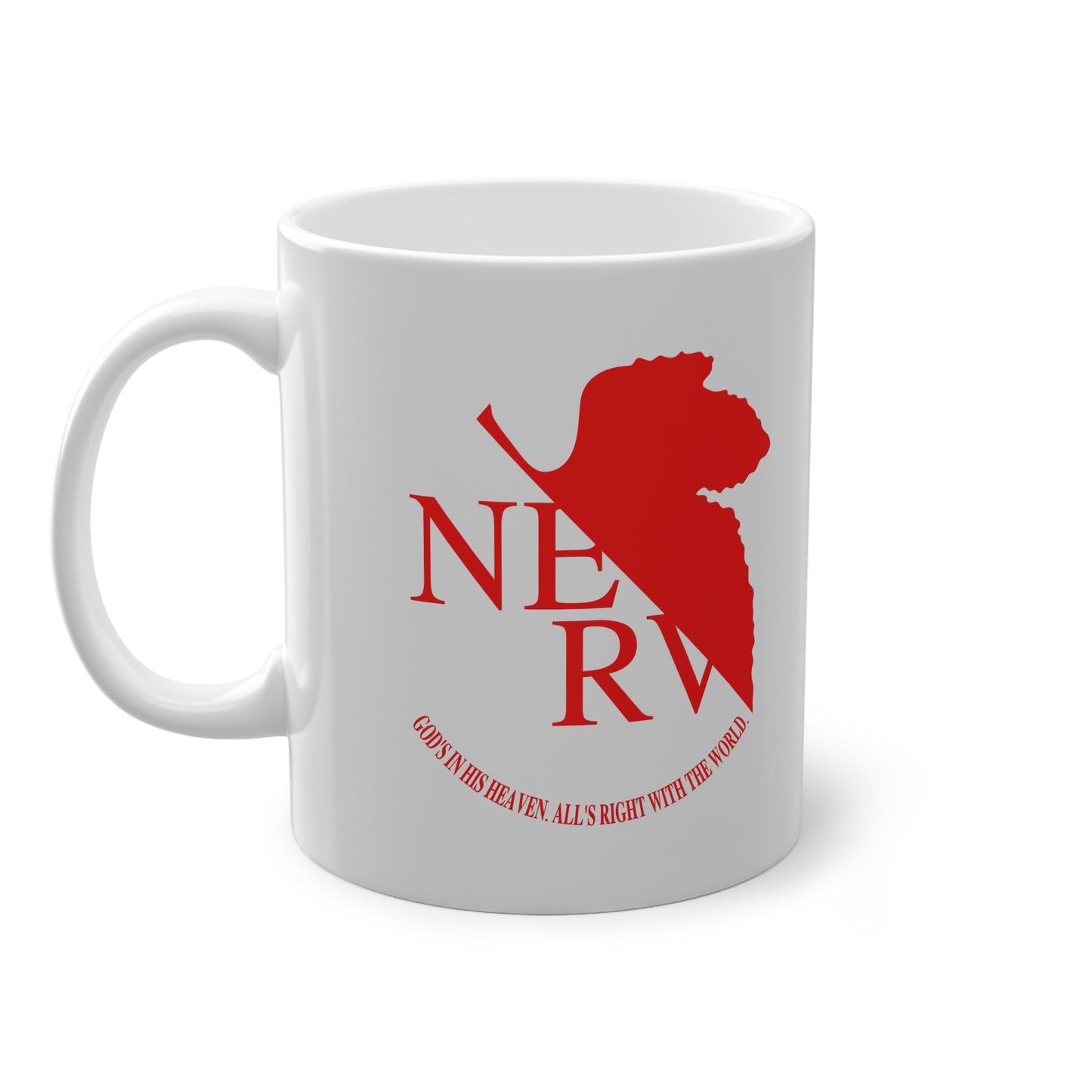 Neon Genesis Evangelion Mug - NERV Inspired design